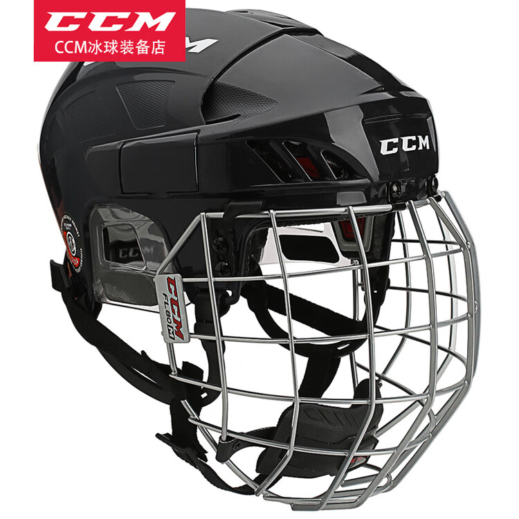 

CCM FL60 хоккейный шлем для детей, взрослых и подростков, для роликов и хоккея на траве, профессиональная защита, черный, размер S