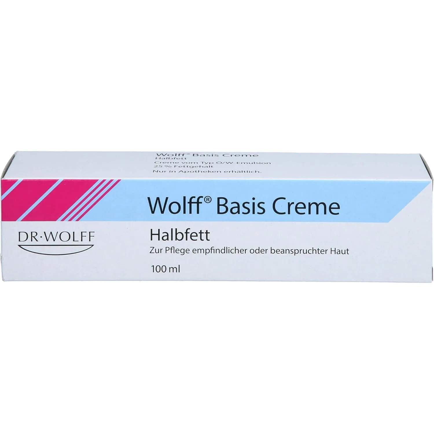 Полужирный базовый крем WOLFF Basiscreme, 100 мл Dr. August Wolff Gmbh & Co.Kg Arzneimittel