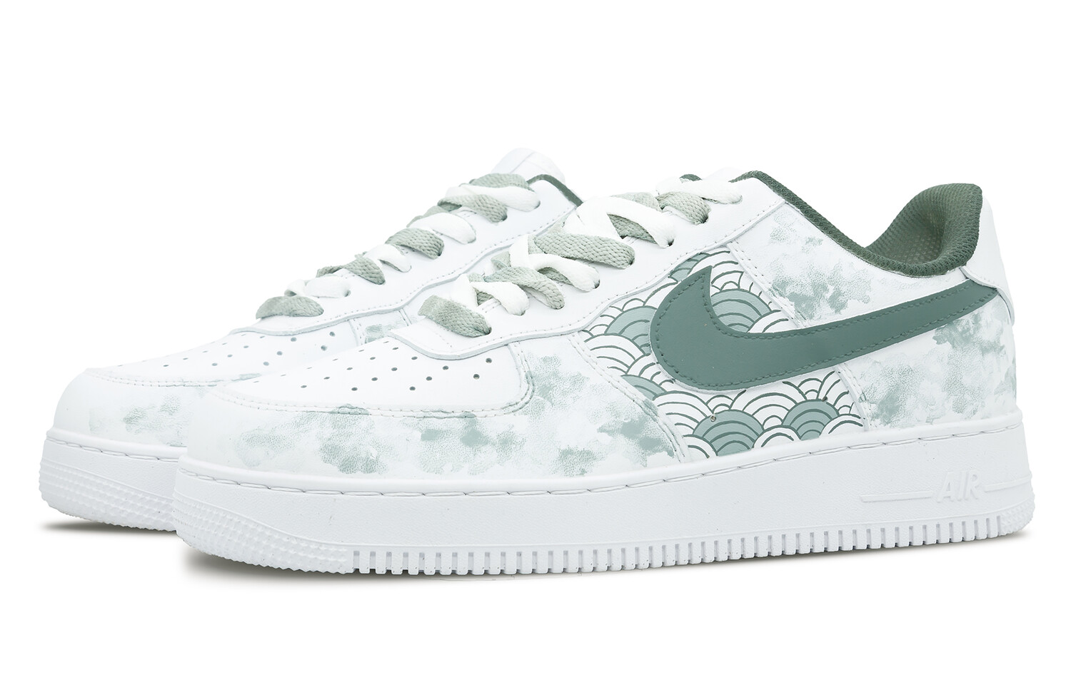 

Мужские кроссовки для скейтбординга Nike Air Force 1, Light Green