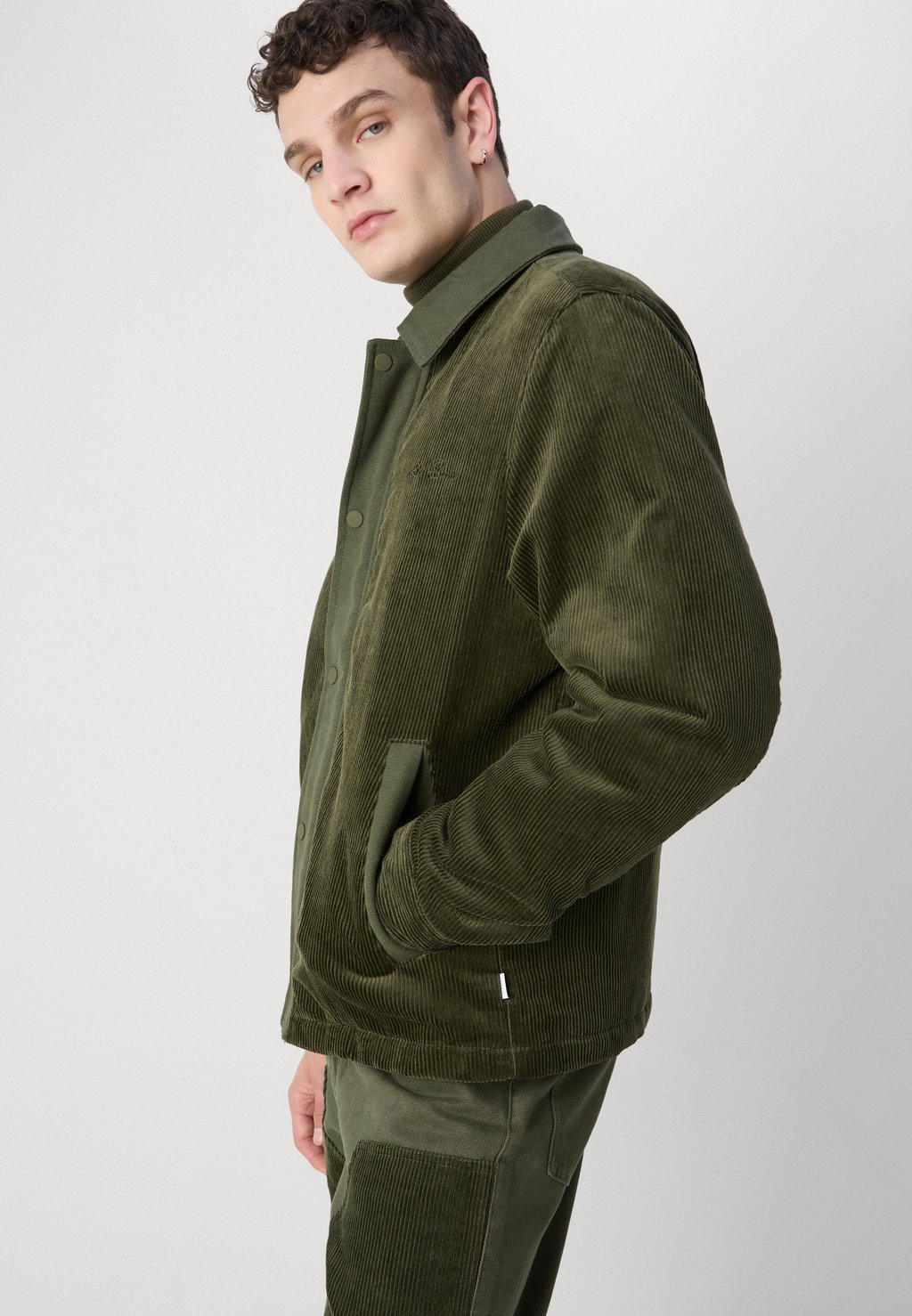 

Легкая куртка MALIK JACKET Les Deux, зеленый