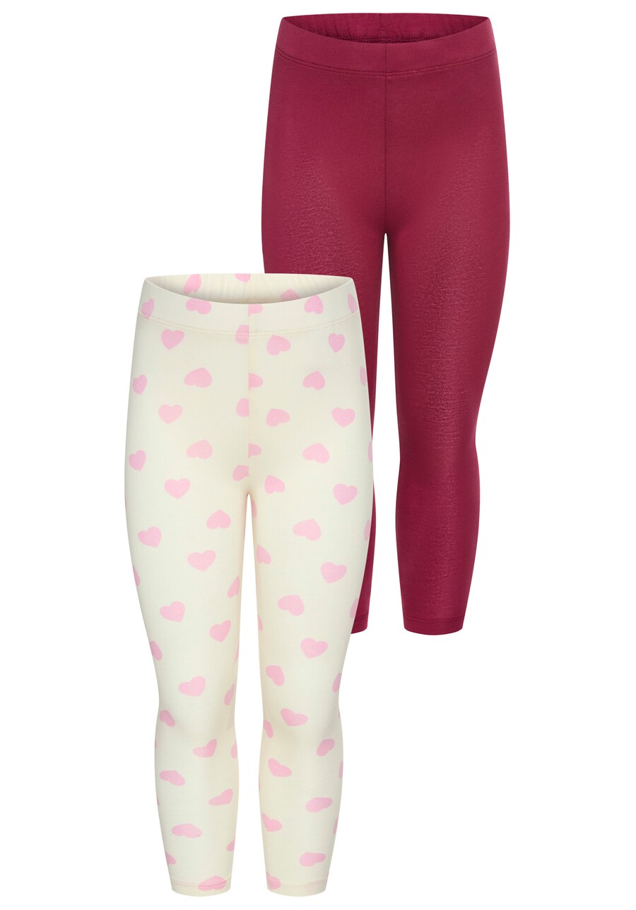 

Узкие леггинсы Kidsworld, цвет Ecru/Red