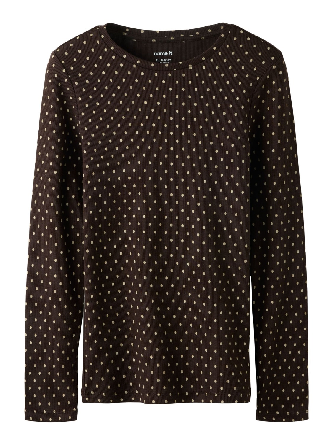 

NAME IT Лонгслив в цвете Chocolate
