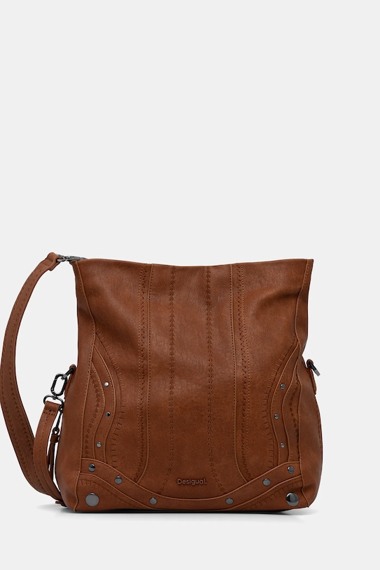 

Сумка с вышитой аппликацией LOVERTY C Desigual, коричневый