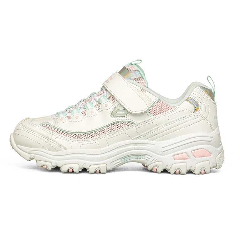 

Кроссовки детские D"Lites 1.0 GS Low-top белые/пудровые Skechers