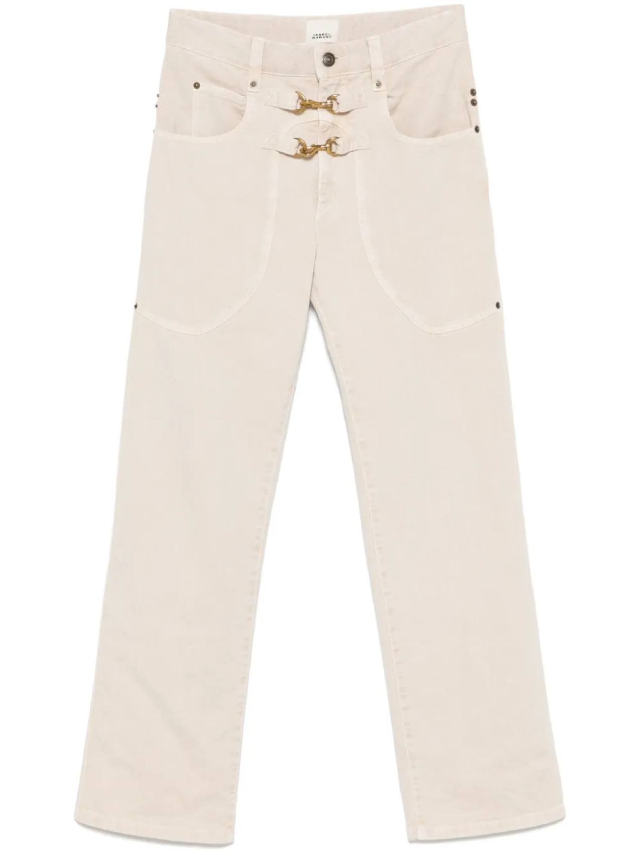

ISABEL MARANT джинсы Brinley, нейтральный