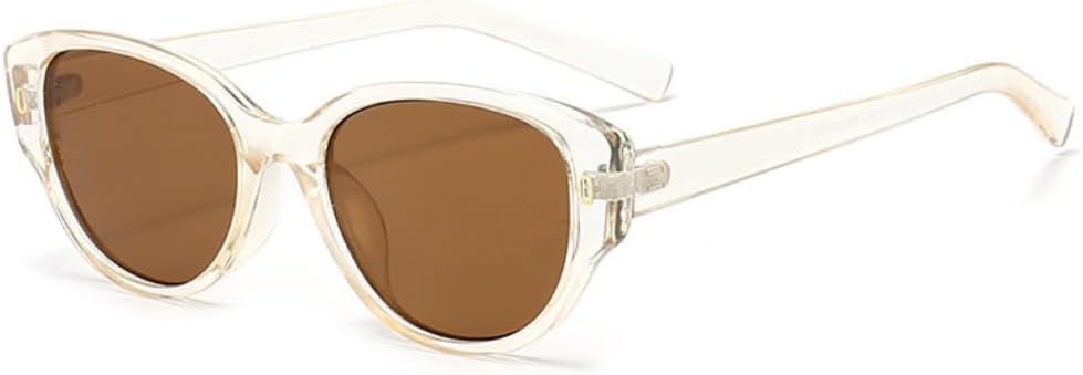 

Солнцезащитные очки круглой оправы для женщин и мужчин, «кошачий глаз», винтажные очки эллиптической формы, солнцезащитные очки для мужчин и женщин, антибликовые SZVVBKK, 9