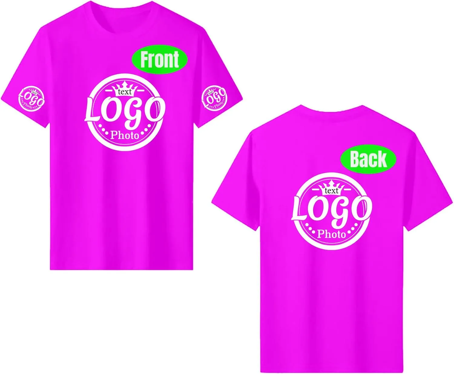 

Футболка Custom с вашим текстом и логотипом