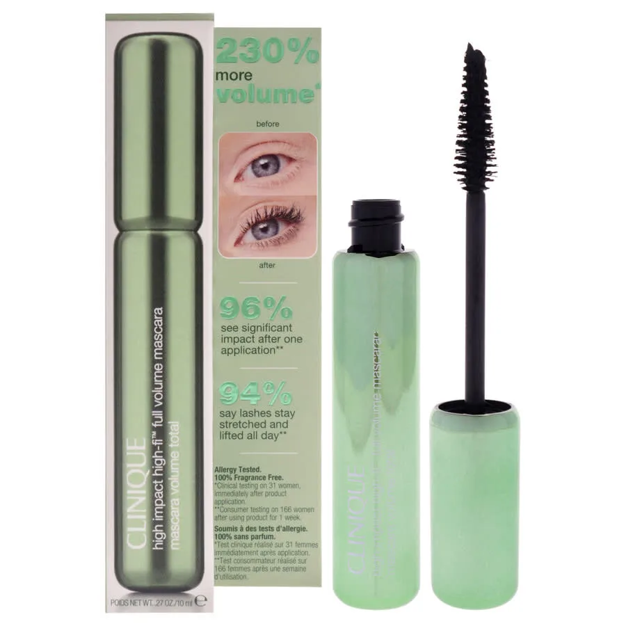 Тушь для ресниц Clinique Ladies High Impact High-Fi Full Volume 0.27 унции 01 Интенсивный черный макияж 192333164587