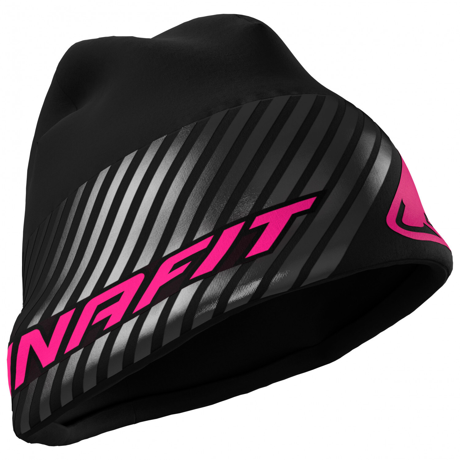 

Шапка Dynafit Alpine Reflective Beanie, цвет Black Out Pink Glo