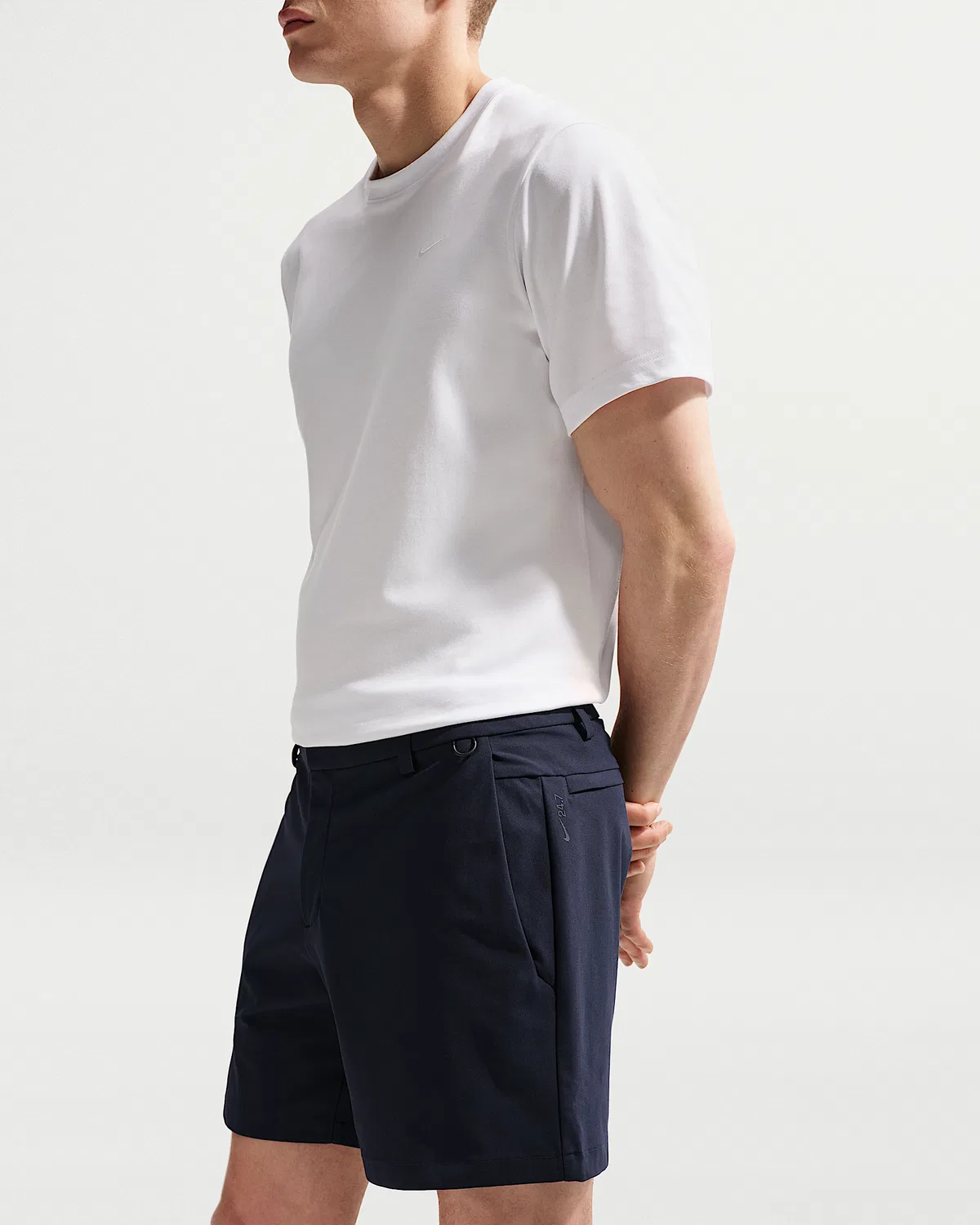 Мужские шорты Nike 24.7 PerfectStretch Dri-FIT 6", Obsidian/Black/Dark Obsidian — фото 2