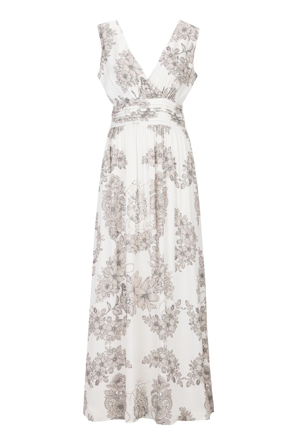 

Платье Versace Maxi Karen, разноцветный