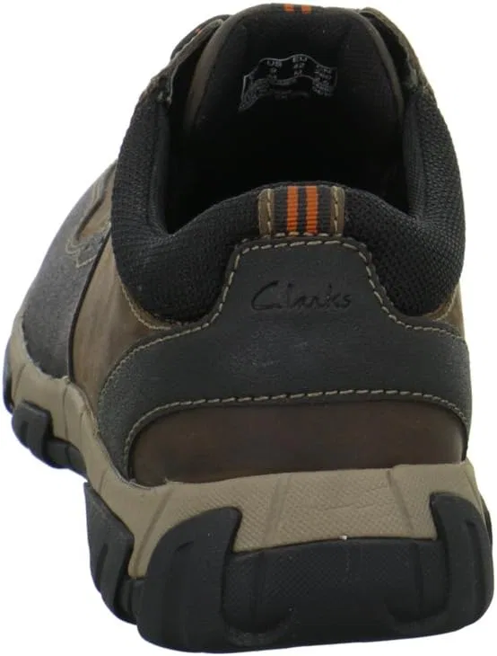 Мужские кроссовки Clarks Walbeck Edge, Brown Leather — фото 4