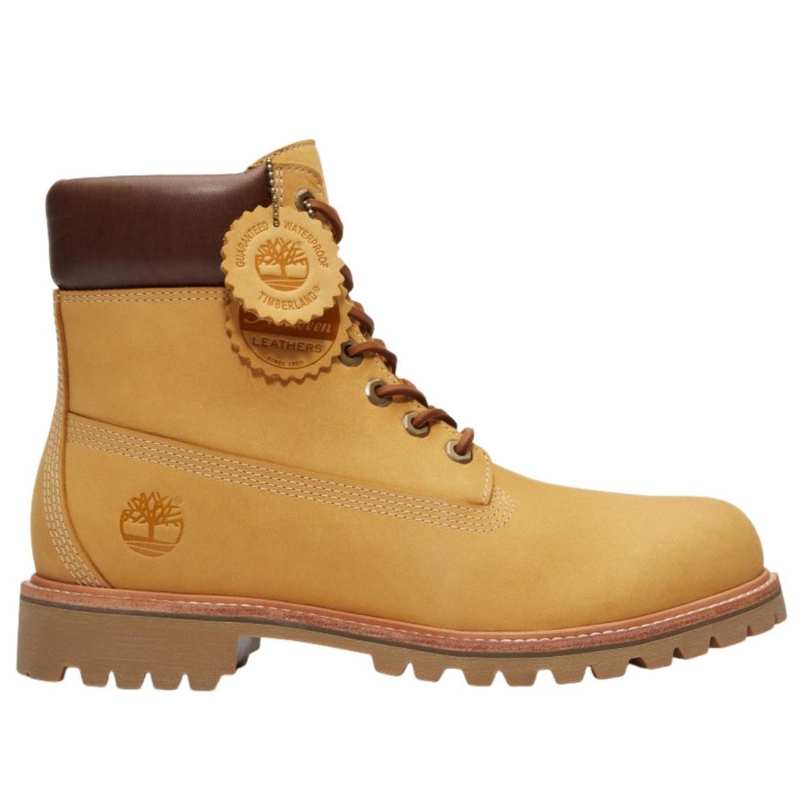 Водонепроницаемые ботинки Timberland Luxe, цвет «пшеничный нубук» — фото 2