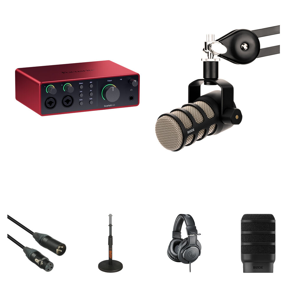 

Аудиоинтерфейс Focusrite Scarlett 4i4 USB-C Audio/MIDI Interface Single-Person