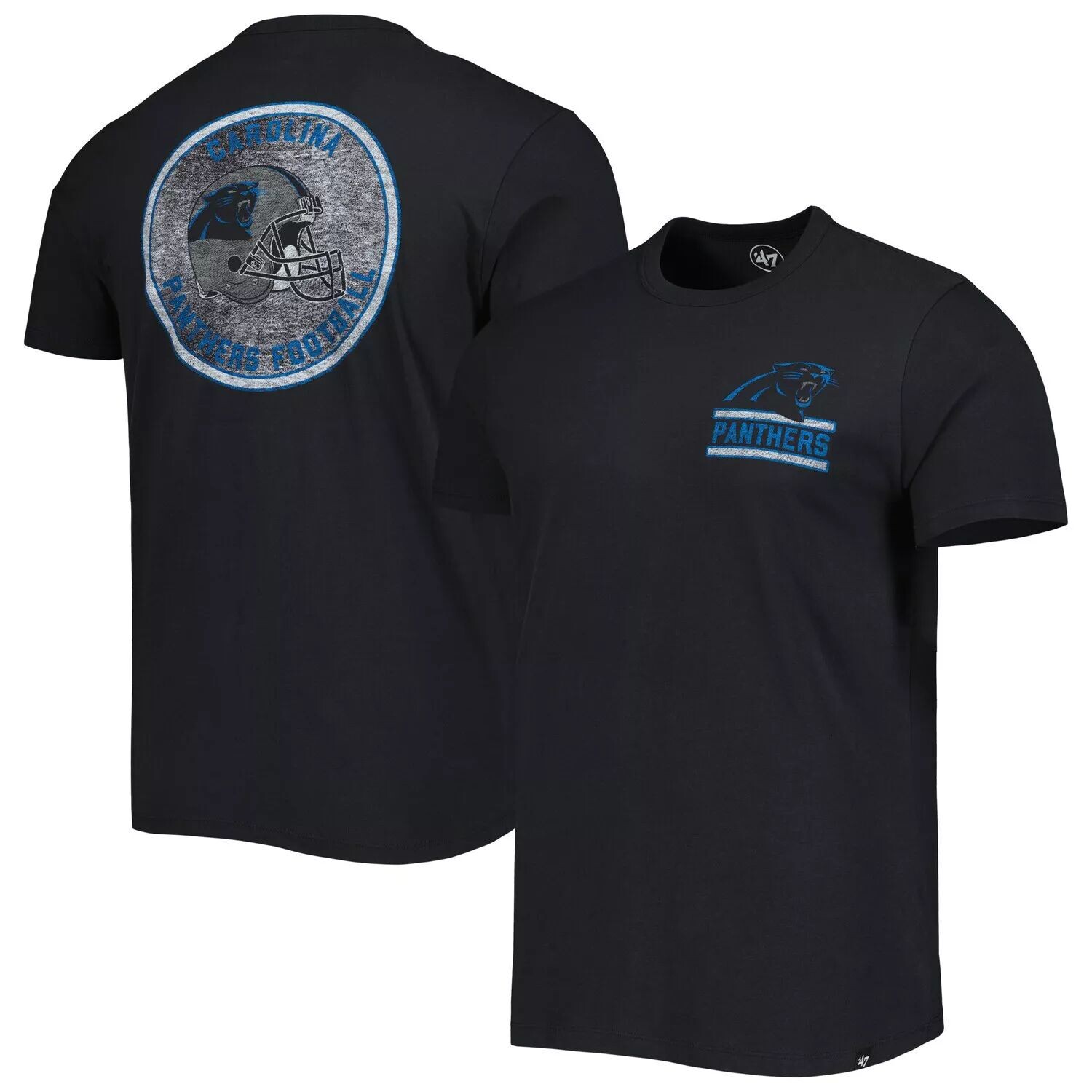 

Мужская футболка '47 Black Carolina Panthers Open Field Franklin
