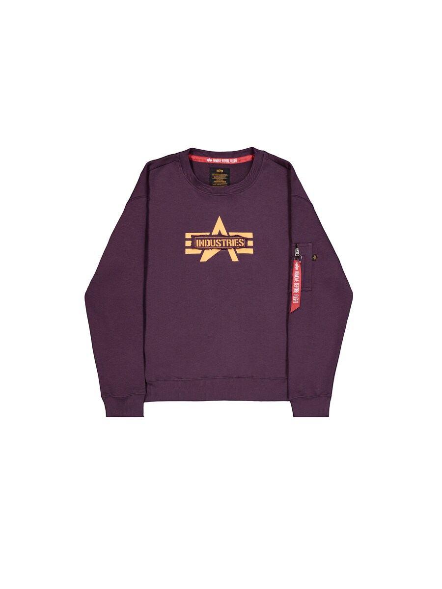 

Толстовка ALPHA INDUSTRIES, цвет Plum