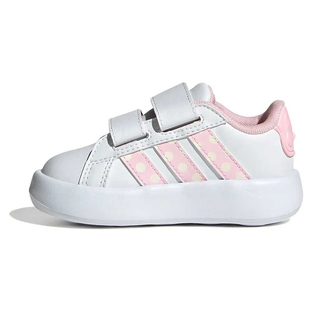 Кроссовки adidas X Disney Minnie Mouse Grand Court infant, белый — фото 3