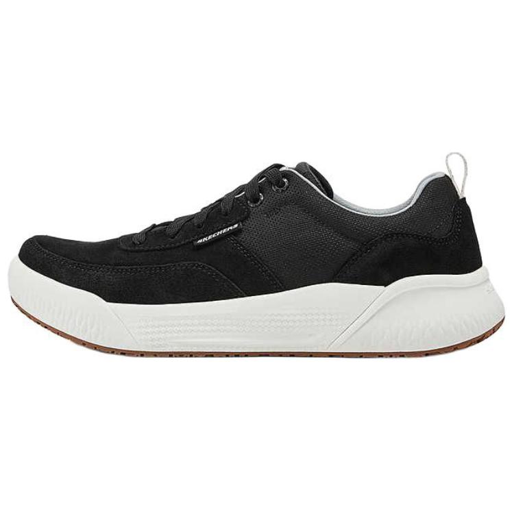 

Низкие повседневные кроссовки мужские черные Skechers
