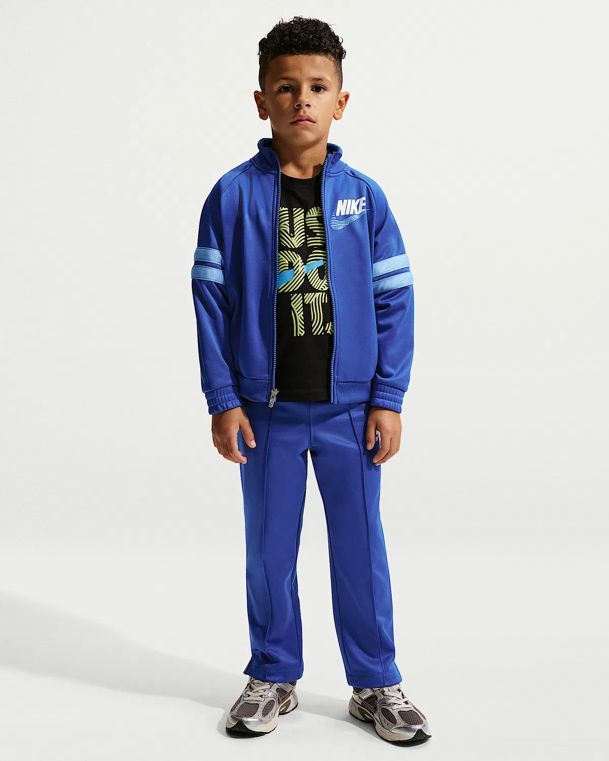 Детский спортивный костюм Nike Sportswear In The Zone Dri-FIT 2-Piece Oversized, Game Royal