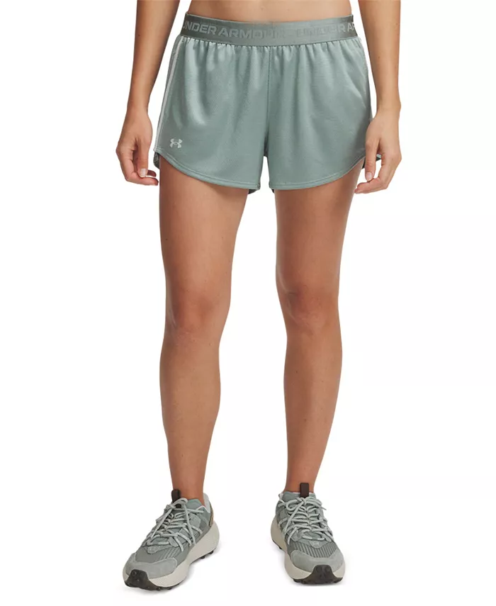 

Женские шорты UA Tech Play Up Shine Under Armour, зеленый