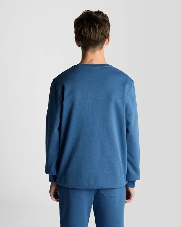 Толстовка с круглым вырезом Lyle & Scott, Dark Cornflower — фото 3