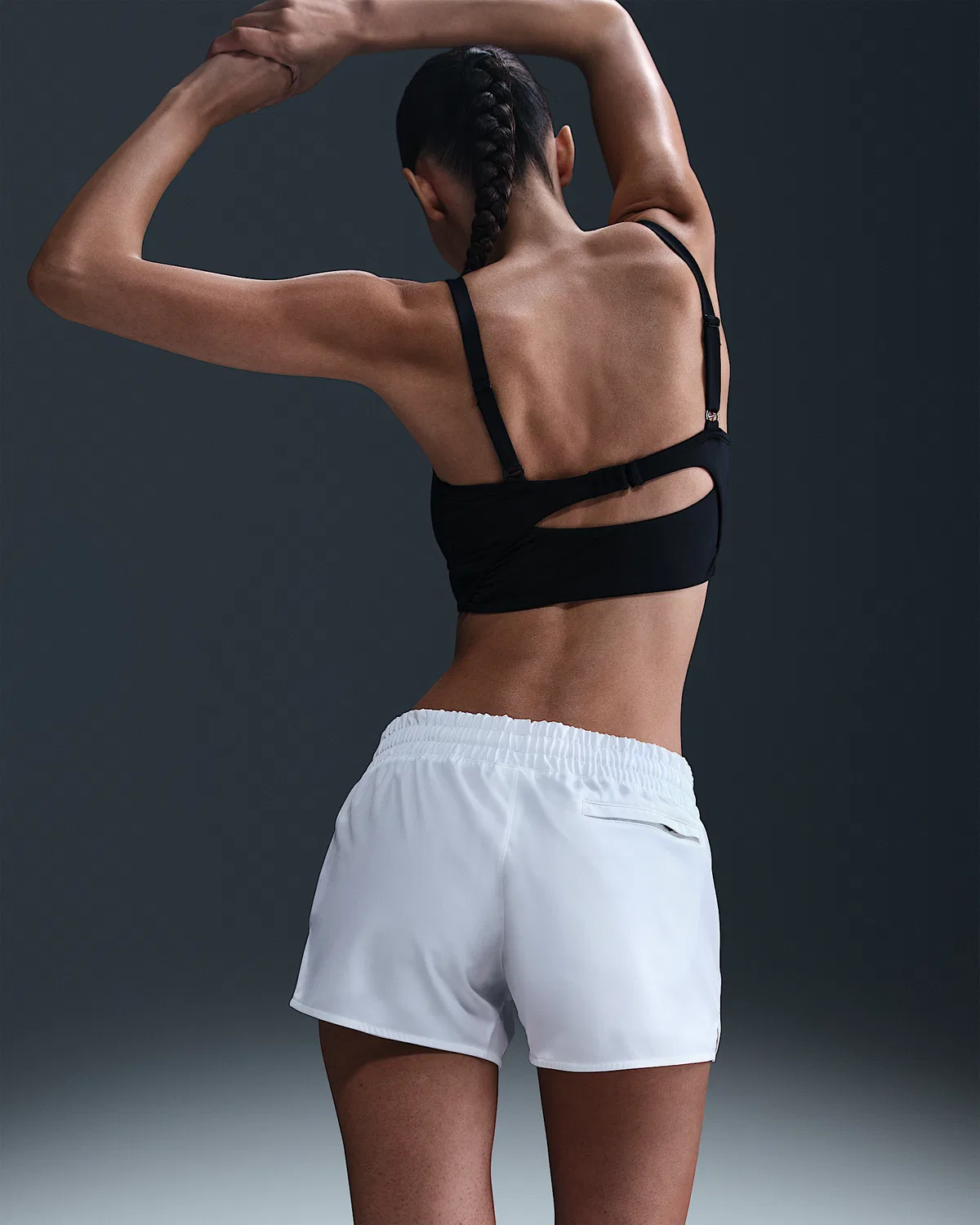Женский топ для волейбола Nike Swim Breaker, White — фото 3