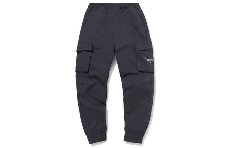 

Классические мужские карго-брюки Ebony Black LINING