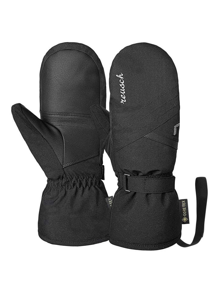 

Варежки Reusch Alba GORE-TEX, модель 7702, черно-серебристый