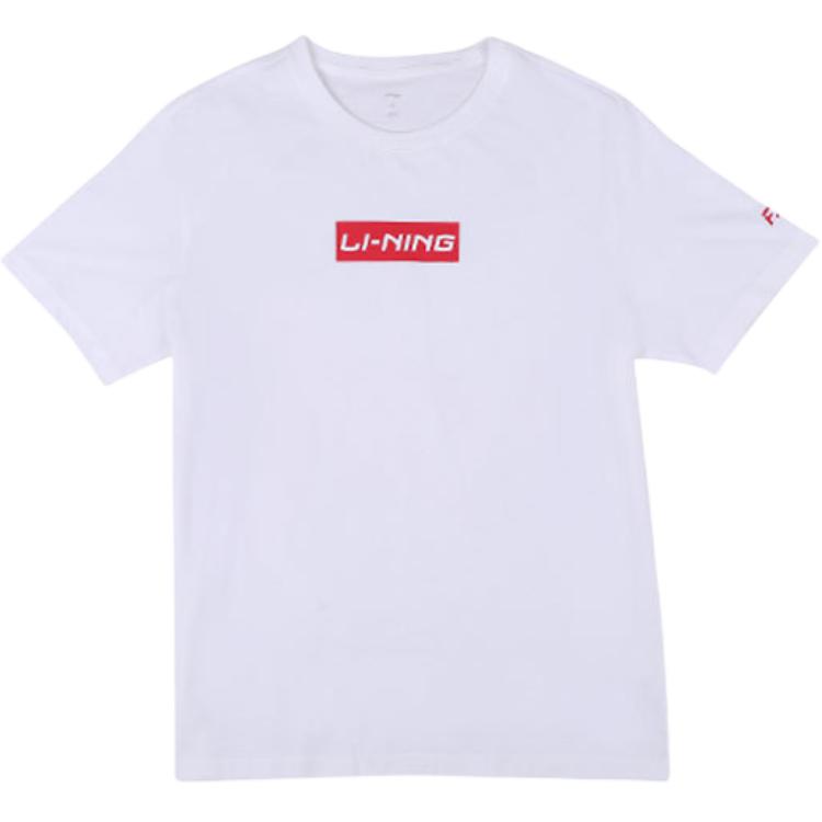 

LINING Футболка мужская white, Белый, LINING Футболка мужская white