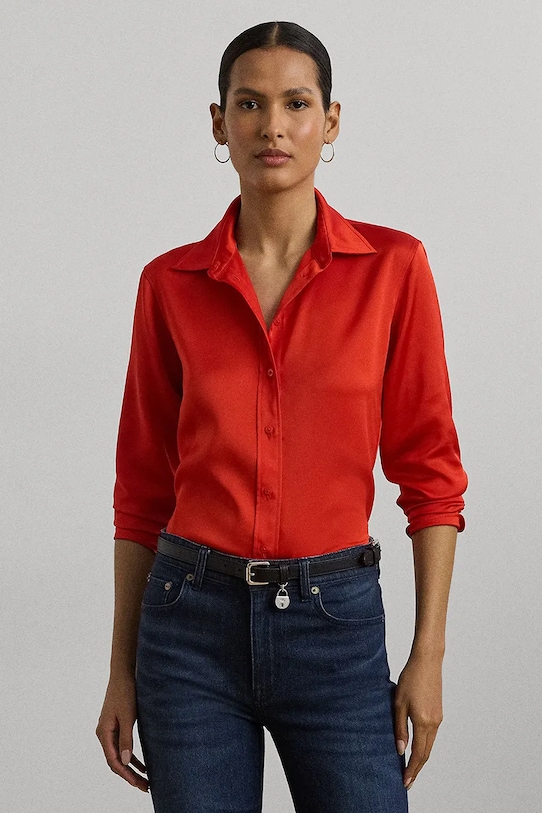 

Рубашка Lauren Ralph Lauren, красный