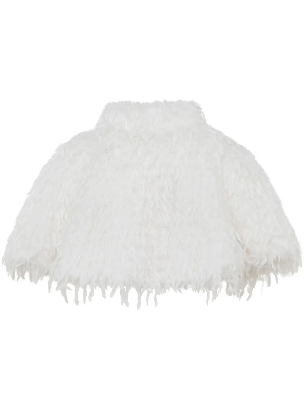 

Кейп с искусственным мехом Unreal Fur, белый