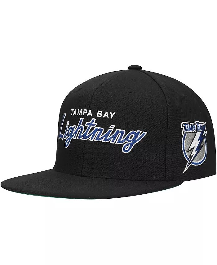 

Мужская черная бейсболка Tampa Bay Lightning Core Team Script 2.0 Snapback Mitchell & Ness