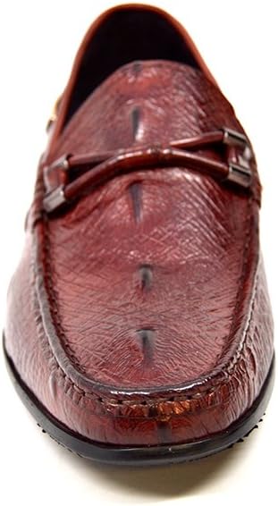 Мужские классические туфли British Collection Leon, Bordeaux Croc — фото 2