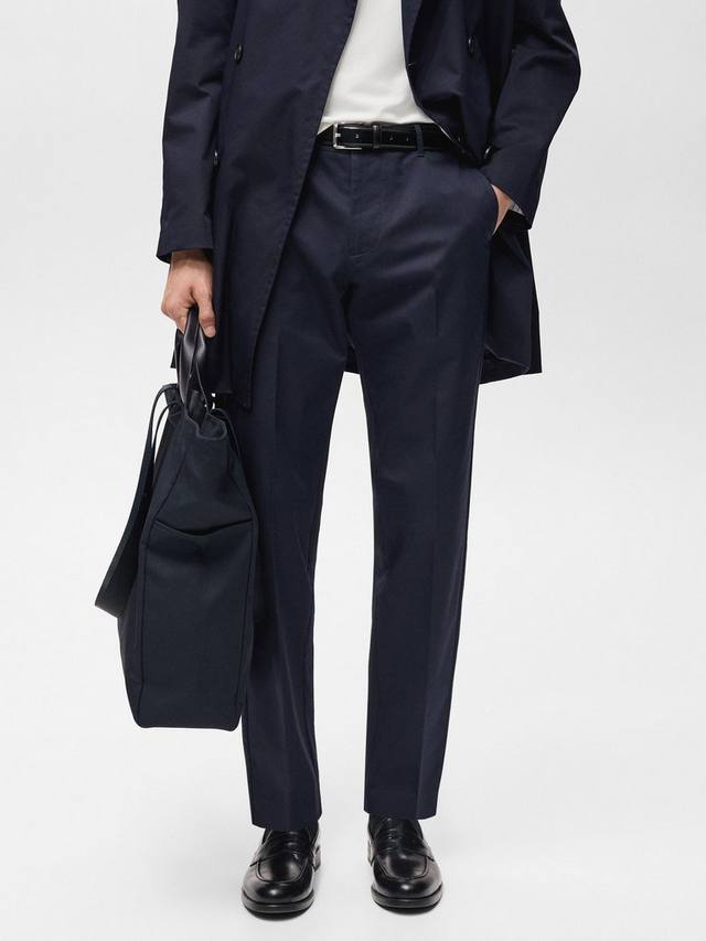 

Брюки Dublino Slim Fit Mango, Dark Blue