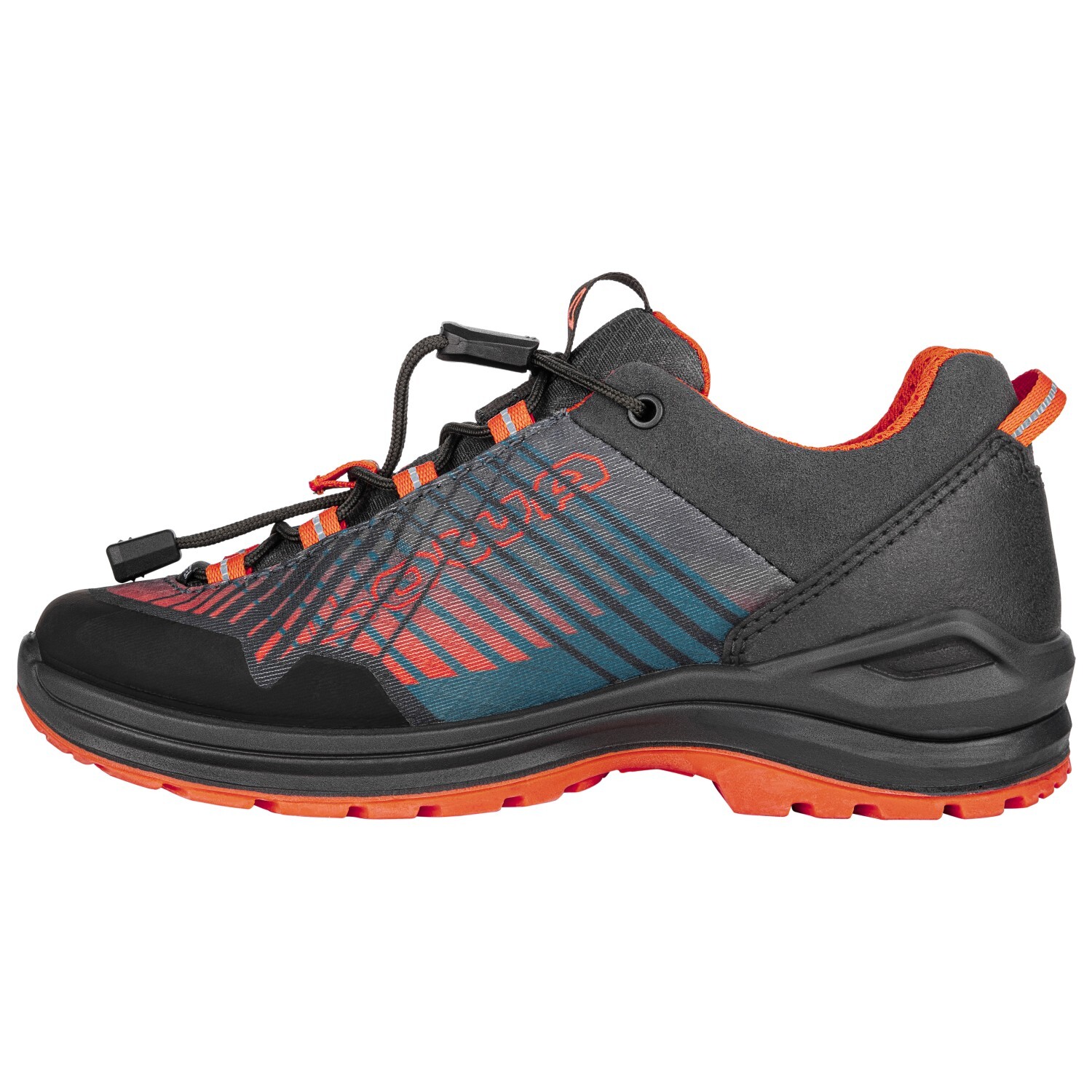 Мультиспортивная обувь Lowa Kid's Carezza GTX Lo, цвет Anthracite/Orange — фото 2