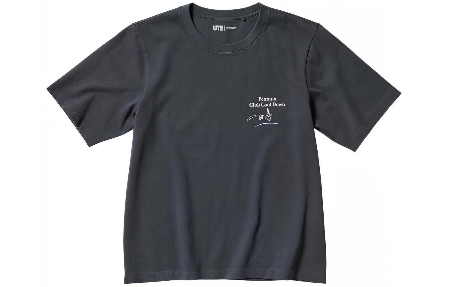 

Футболка женская темно-серая Uniqlo