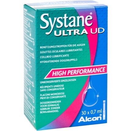 

Глазные капли UD 30 x 0,7 мл - Упаковка из 1 шт. (21 мл) Systane Ultra