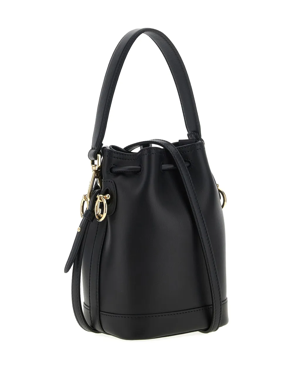 Мини-сумка-ведро Mon Tresor Fendi, черный — фото 2
