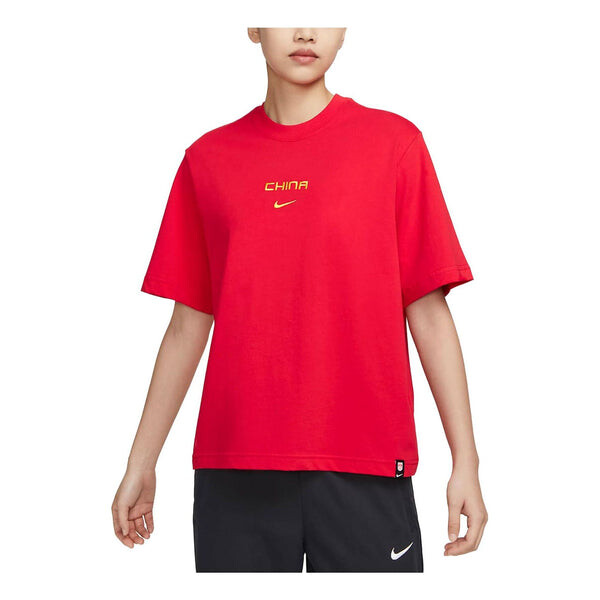 

Футболка (WMNS) Nike "CHINA TEAM" T-Shirt 'Red', красный
