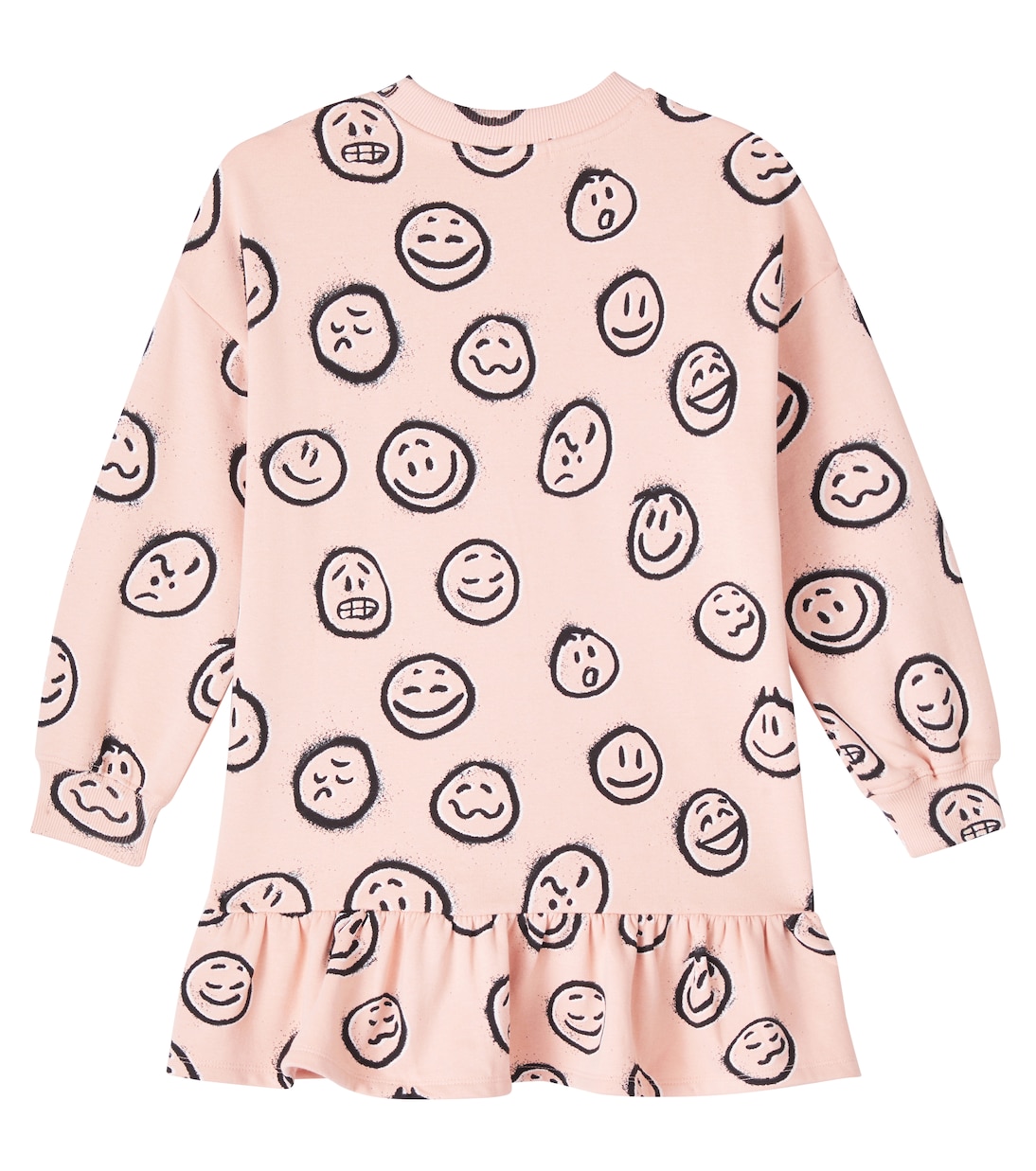 Платье Cherice из хлопкового джерси с принтом Molo, Rose Cloud Moods — фото 4