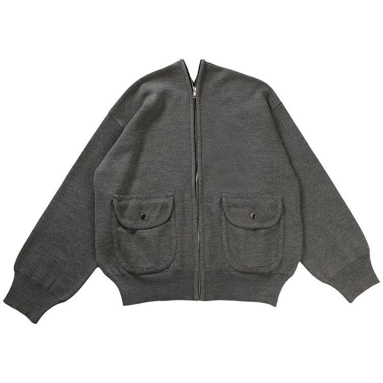 

Куртка Magliano Gerri Knitted Bomber Jacket 'Dark Grey', серый