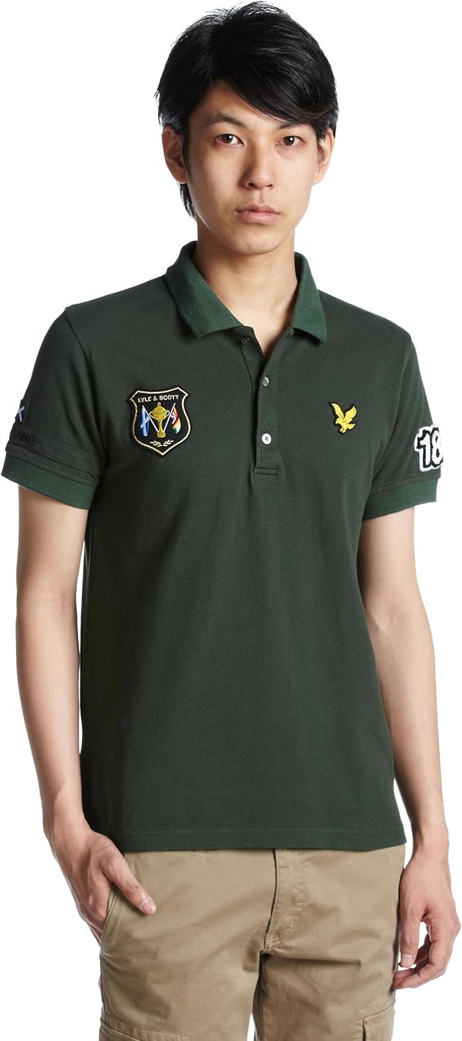 

Футболка-поло LYLE & SCOTT 4 EMBLEM LA111341402, зеленый