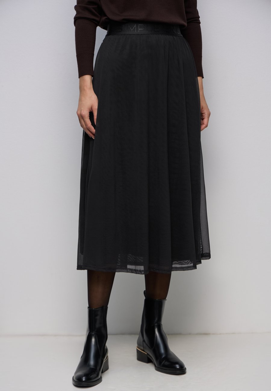 

Юбка Street One A-line skirt, Schwarz/Black