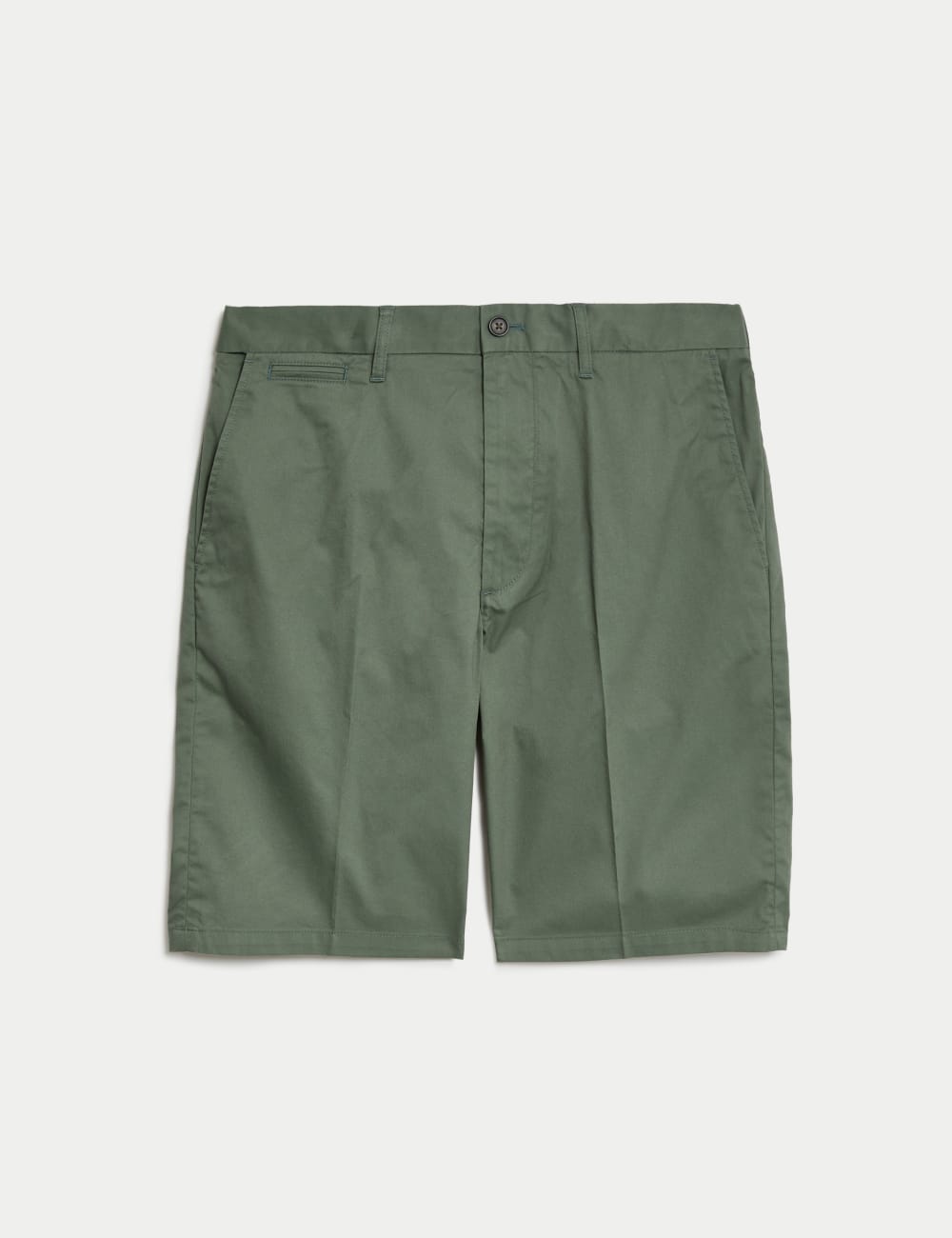 

Суперлегкие эластичные шорты-чиносы Marks & Spencer, цвет Moss