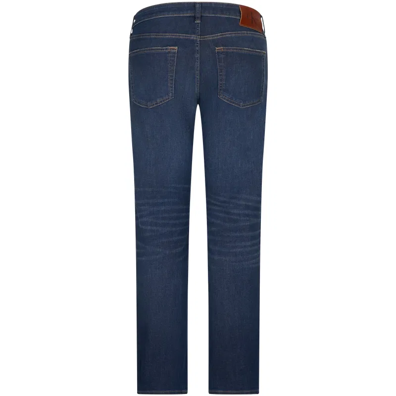 Джинсы мужские скинни Calvin Klein Navy Blue Denim — фото 3