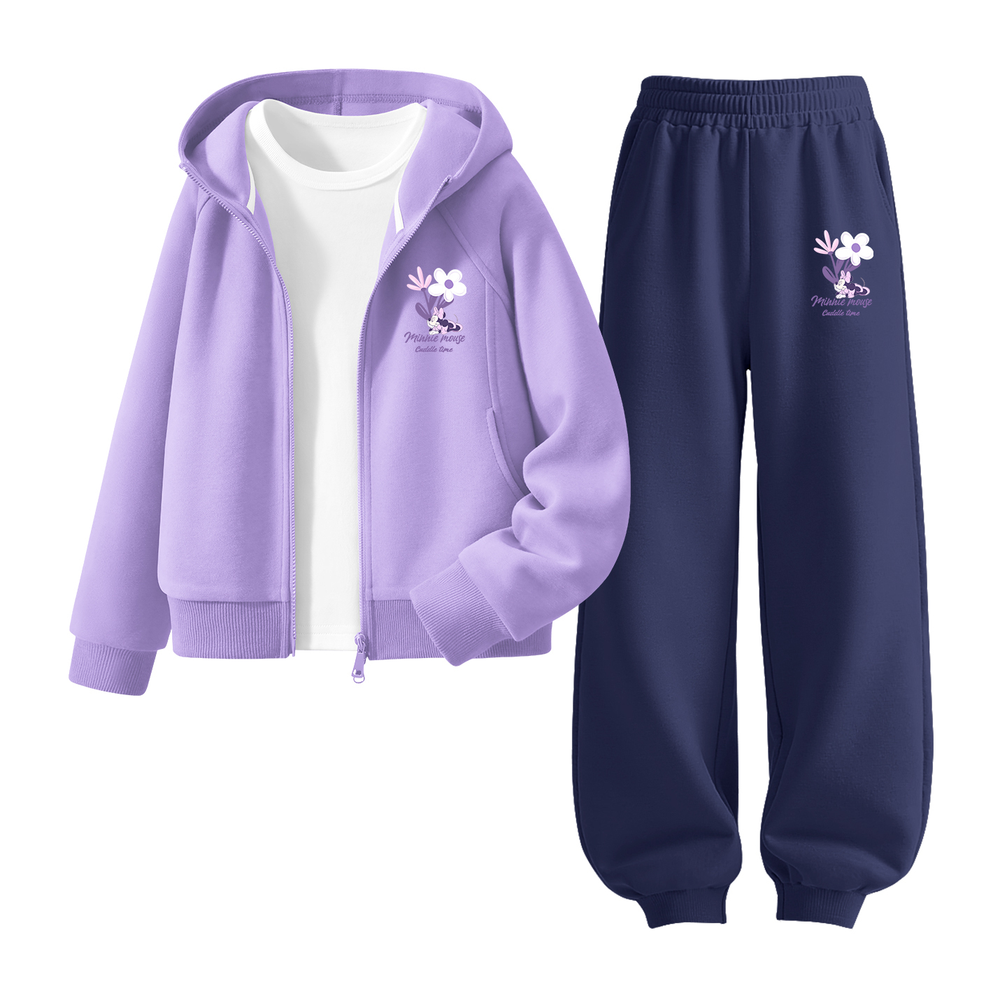 

Детский спортивный комплект Casual Sportswear 2 Piece Set Disney, фиолетовый