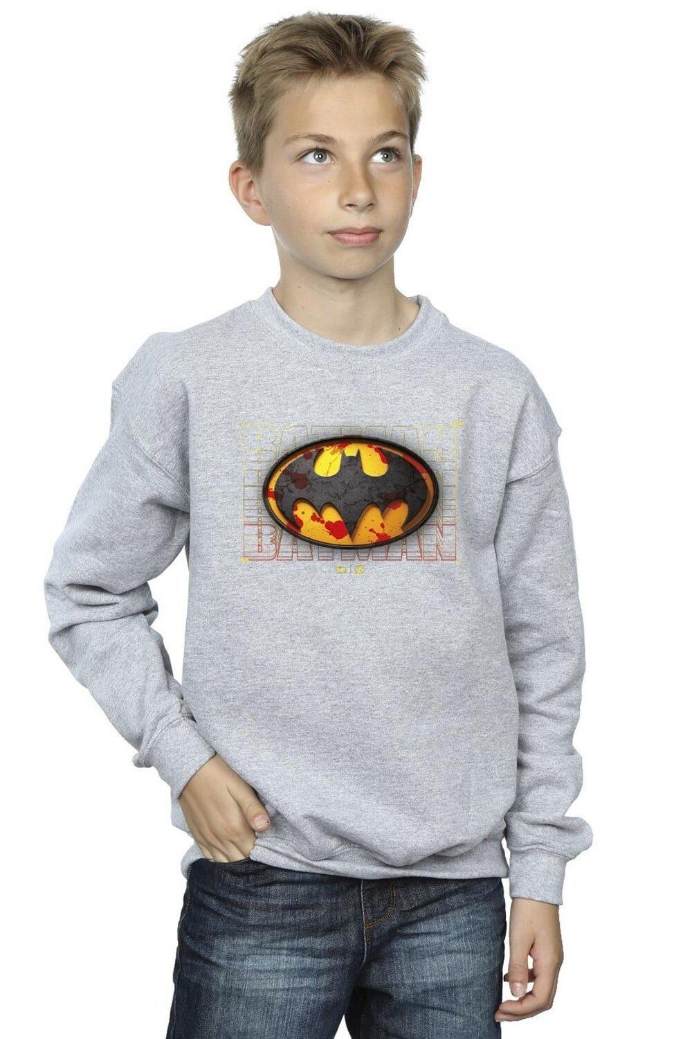 

Красная толстовка с брызгами The Flash Batman DC Comics, серый, Красный, Красная толстовка с брызгами The Flash Batman DC Comics, серый