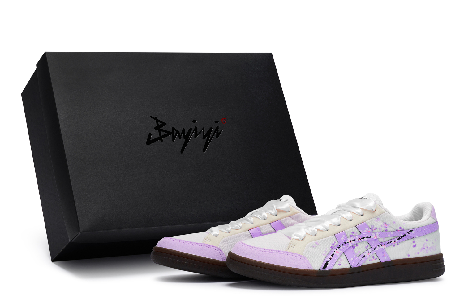 

Onitsuka Tiger Advanti Кроссовки для скейтбординга Унисекс Лоу-топ Фиолетово-белые, цвет White Purple