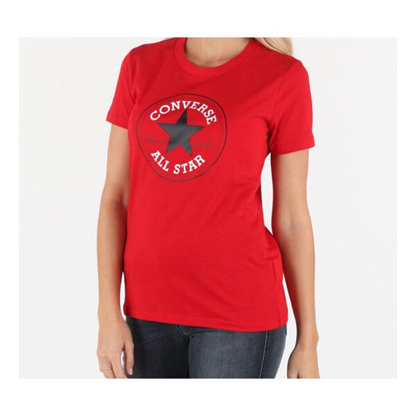 

Футболка all star round neck short sleeve red Converse, красный