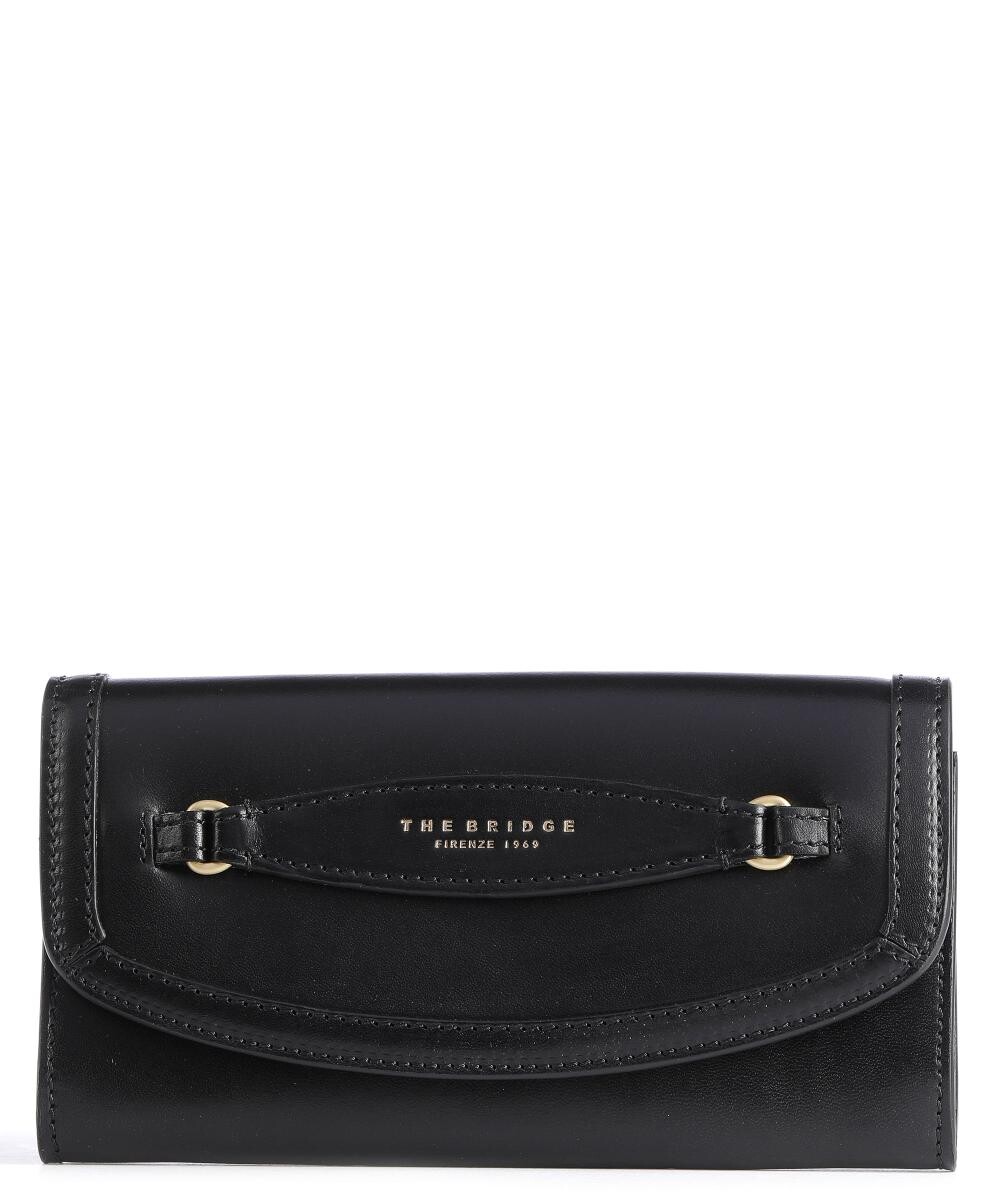 

RFID-кошелек Bettina из гладкой яловой кожи The Bridge, черный